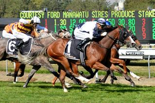 Yourdeel (NZ) (Dundeel) stormed home from near-last for a brilliant victory in the Group 1 Manawatu Sires’ Produce Stakes.